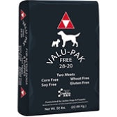 VALU-PAK FREE 28-20 DOG FOOD (Black Bag) 50lb